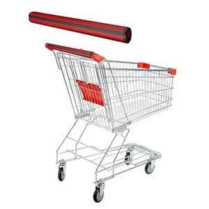 Shopping Cart Handle Covers One Size. Red
